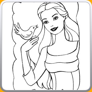 Barbie Swan Lake Coloring Pages